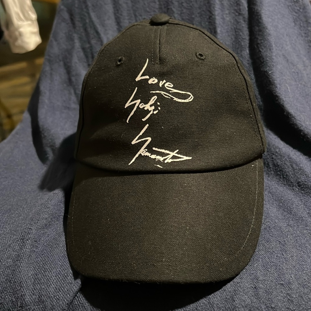 Y-3 Adidas LOVE YOHJI YAMAMOTO Cotton Cap